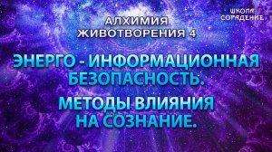 Энергоинформационная безопасность #АлхимияЖивотворения4 #Гарат #безопасность