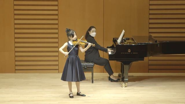 Tartini g minor sonata(devil's trill) (Sohyeon Kim 10yrs) смотреть онлайн