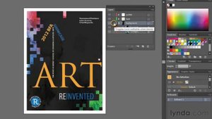 Урок 17.  Блокировка и сокрытие изображения в Adobe Illustrator. Полный курс обучения с нуля