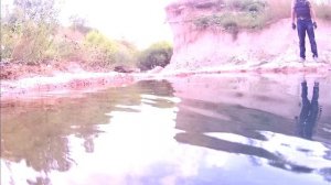 4к. Карстовый провал на Озере Бам в Абрау-Дюрсо