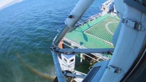 Камчатка: взлет и посадка на палубу спасательного судна «Алагез»