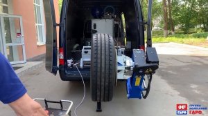 Грузовой мобильный шиномонтаж от ГАРО | Mobile truck tyre changing station