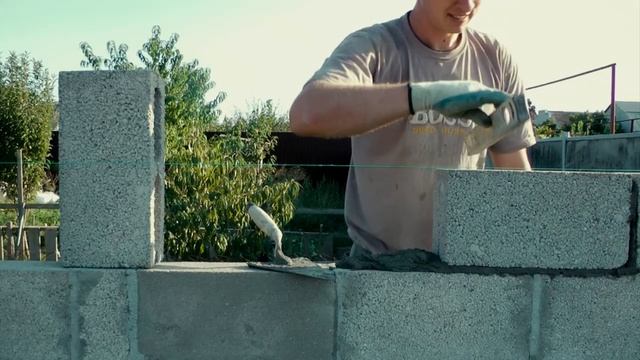 Кладка блоков своими руками смотреть онлайн