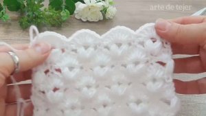 ? Очень красивый УЗОР для вязания крючком