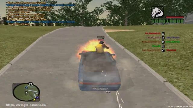 GTA Criminal Russia Multiplayer #3 Опасный бомж!!!! смотреть онлайн