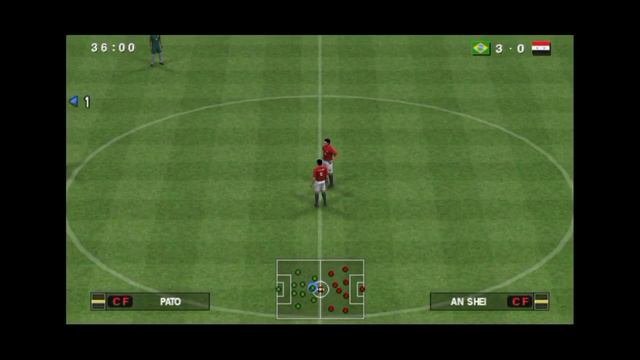 PES 12-Brazil Vs Syria||PSP(Ppsspp )Gameplay ||Pro Evolution Soccer 2012