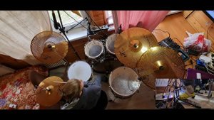 пробуем записывать на ZOOM R20 Danda 2710 쏜애플(THORNAPPLE)-멸종(Extinction) Drum Cover,Drum
