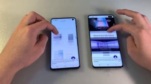 Samsung Galaxy S10 vs Samsung Galaxy S10 Plus