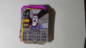 Барселона🇪🇸Одна Команда🔥Бумажные Карточки Фифа 📝