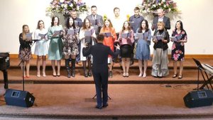 G.U.B.C. 10/14/18 - Choir - Give Him Thanks