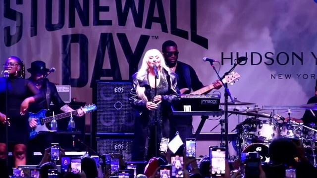 Christina Aguilera Live at Pride Live Stonewall Day 2023