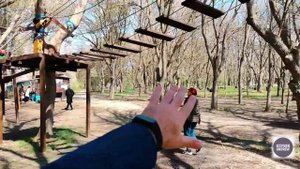 Боишься высоты?! Веревочный парк в Евпатории, Крым 2022