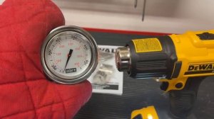DeWalt 20V Heat Gun DCE530 unboxing and demo DCE530P1