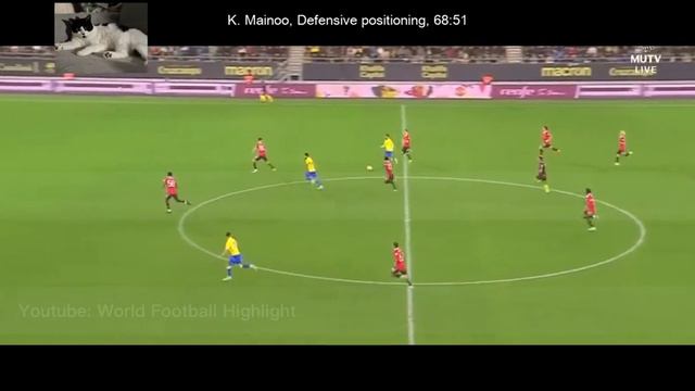Kobbie Mainoo   Cádiz vs Manchester United 2022-12-07 Match Highlight  Every Touch