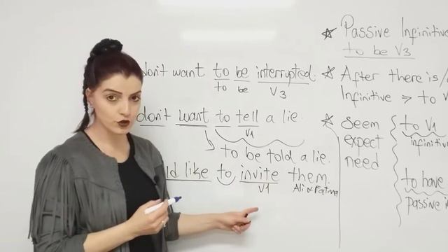 13. DERS - INFINITIVE (Aktif ve Pasif Halleri)  #ingilizce #dilöğren #ingilizcekonuları