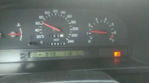 Моментальный расход топлива на Volvo 850 2.5/170 л/с