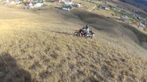 Третья поездка на китайском мотоцикле на море.Lifan gy-5 200