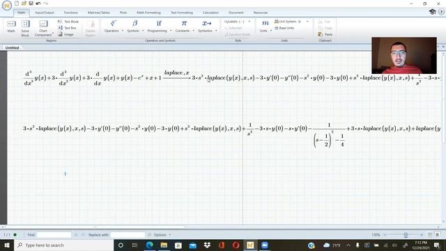 How To Solve A Differential Equation By Using Mathcad Prime смотреть онлайн