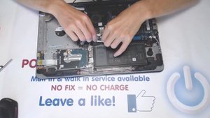 Dell Inspiron 17 5000 series p32e disassembly laptop charge port power jack repair fix taking apart