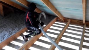 Утепление потолка Каркасный дом глазами заказчика / утепление холодного потолка частном доме