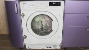 Запускаем стирку на Beko WITV 8712 XWG