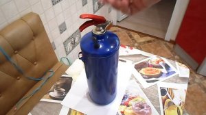 Маслонагнетатель из огнетушителя