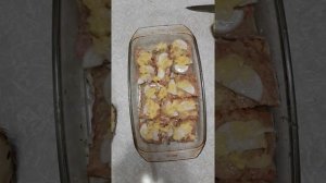 Горбуша под горчицей, ананасом, сыром запеченая в духовом шкафу