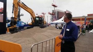 Hyundai HX220L-2D Machine Control & Engcon Tiltrotator Attachment -ConExpo-Con/Agg 2020