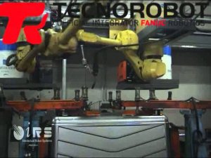 Сварка баков автоматическим роботизированным комплексом Fanuc