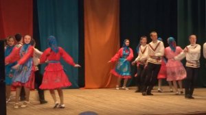 Марийский танец. ЮГО  д  Сосновка. Видео Хайбуллина Василия