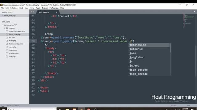 Fetch Data from Two or more Tables using PHP and MySql (hindi)