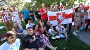 Беларусы Колорадо поют "Перемен!" Виктора Цоя