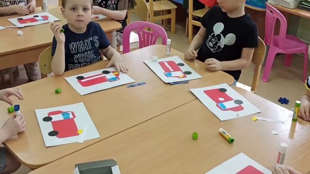 Безопасность Аппликация Пожарная машина Средняя группа 2021 год смотреть онлайн