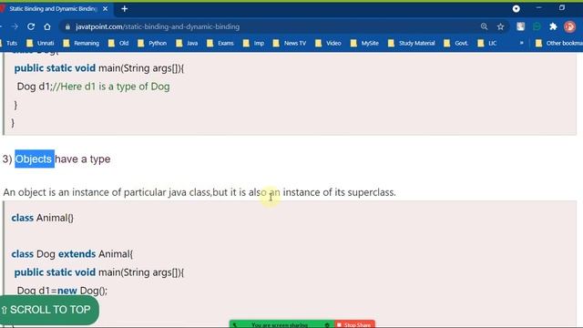 Java - Object Oriented Concepts - Static and Dynamic Binding | Part - 20 смотреть онлайн