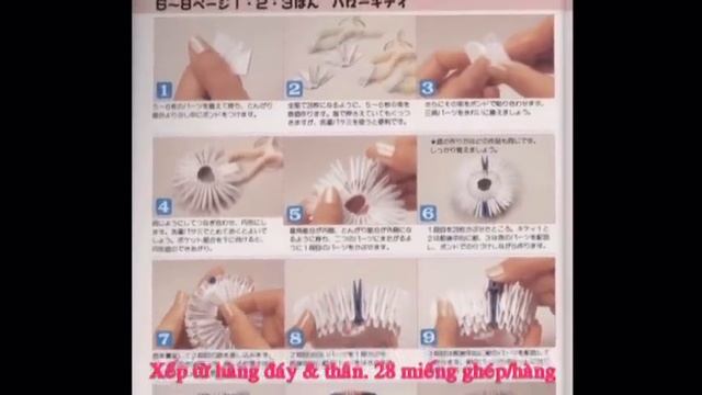 How to make 3D Origami Hello Kitty - Hướng dẫn xếp Hello Kitty Origami 3D смотреть онлайн