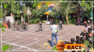 Mind-Blowing Slow Cycle Race: Little Flower School Sport Day 2022