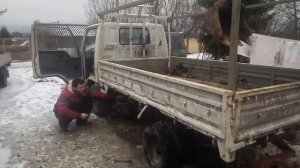 Мазда Титан самодельный самосвал из гомна и палок и пылесосных шлангов
