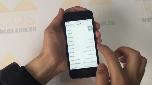 Test of iPhone 5s Tianma LCD on iOS 9.3 смотреть онлайн