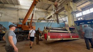 Выгрузка станка 10 тонн Крым Симферополь-манипулятор.Рф