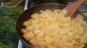 Как из замороженных грибов приготовить картошку с грибами жаренную на сковороде