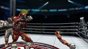 REAL STEEL THE VIDEO GAME - KONG TRON vs BLOODY MIDAS