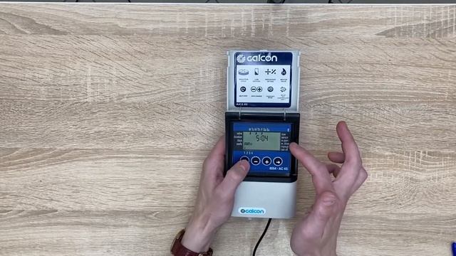 Автоматизация полива в теплице. Контроллер Calcon 8054-AC-4S