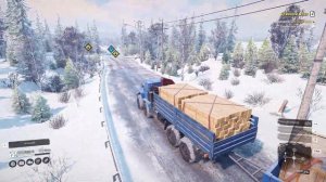 SnowRunner-Моды-Ворон Рысь(Ураган)-Перевозка грузов по карте-Часть 10
