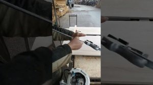 как отрезать ровно мебельный щит на коленке