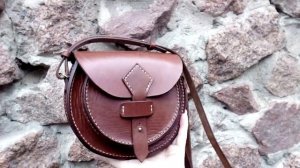 Сумка кросс боди из кожи. Crossbody lather