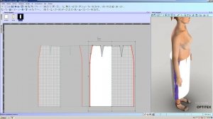 OptiTex 15. Урок 11. Сшивание деталей в 3D