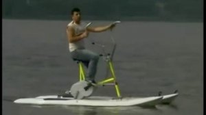 Водный велосипед, катамаран