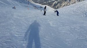 трасса Левый Талгар    #Чимбулак #Шымбулак  #Shymbulak #горныелыжи