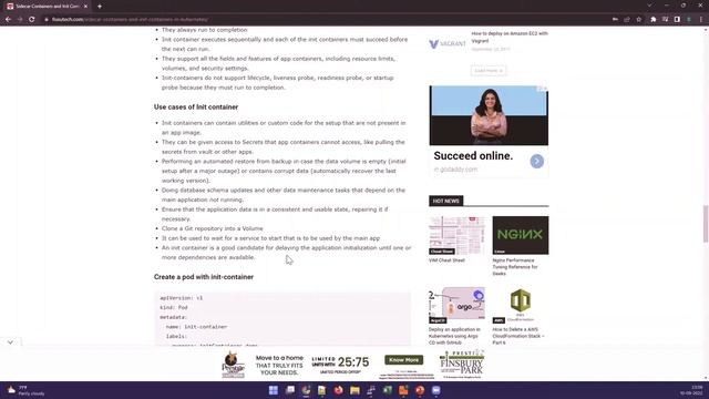 How to use Init Containers in Kubernetes | Live Demo | Kubernetes Learning