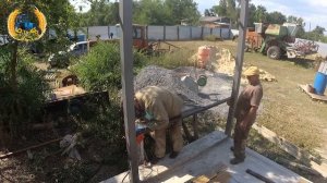 Каркасный дом из металла своими руками (часть 5). Зачем нужны распорки в каркасном доме.